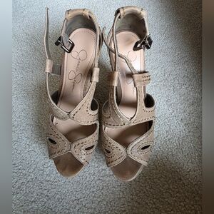 Jessica Simpson Brown Wedges